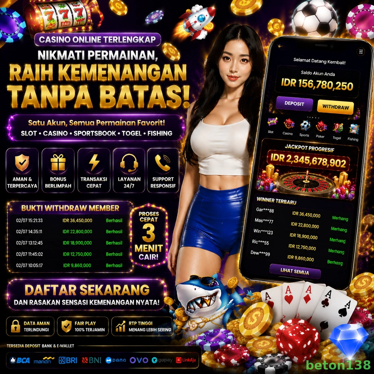 beton138 Bonus Menarik
